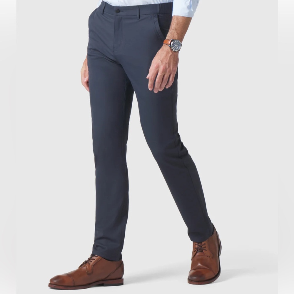 Jack Archer Navy Jettsetter Straight pants 32x28